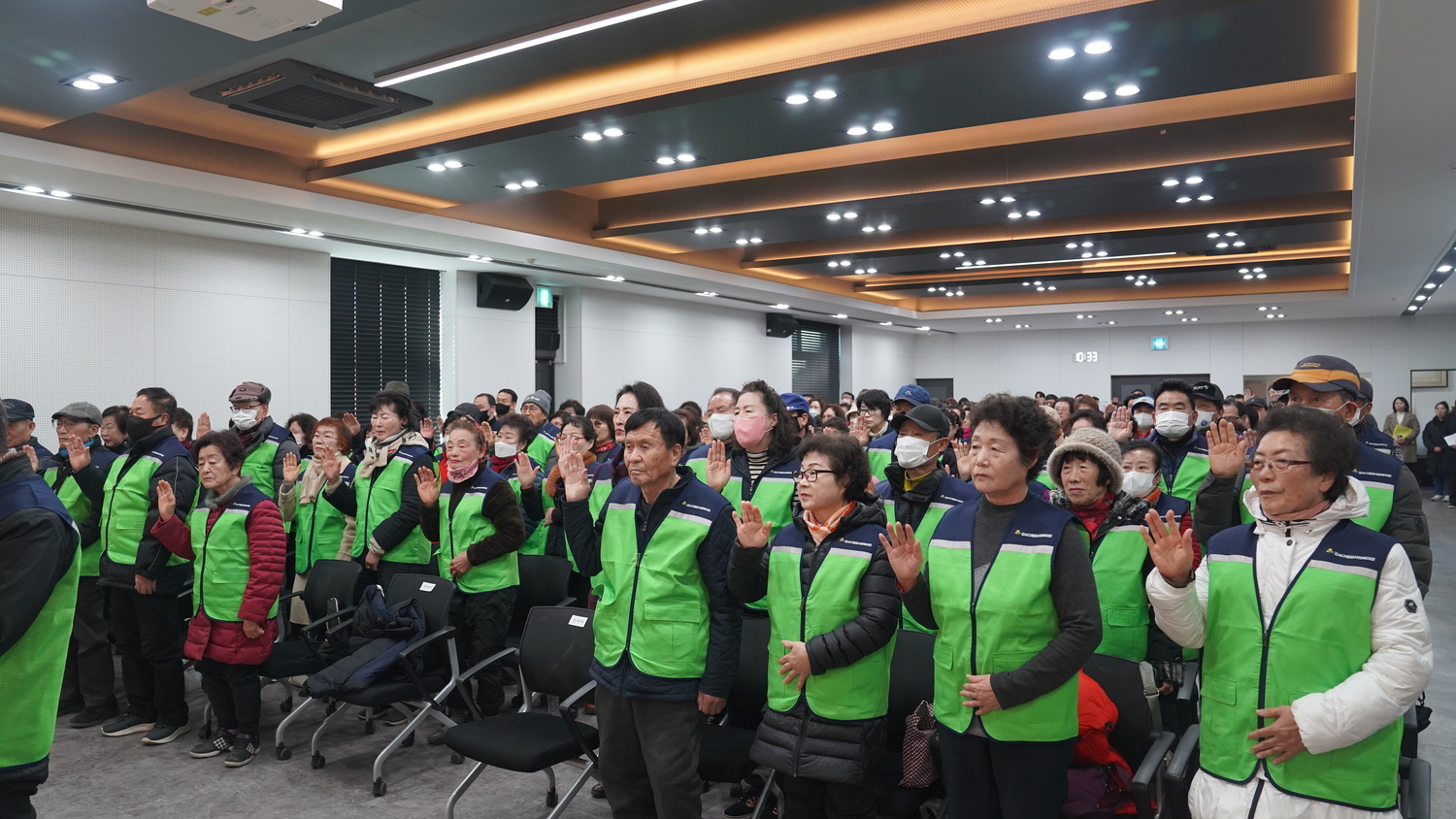 2026년 노인일자리 및 사회활동지원사업 참여자 발대식 및 교육 진행